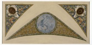 Schets voor de Feesttrap in het Stadhuis van Parijs: Sagittaire, tussen 1888 en 1898