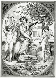 Victor Hugo verteld door een getuige van zijn leven, 19e eeuw (gravure) door Luc Oliver Merson