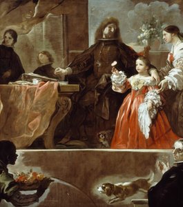 Hulde aan Velazquez voor Graaf van Santiesteban