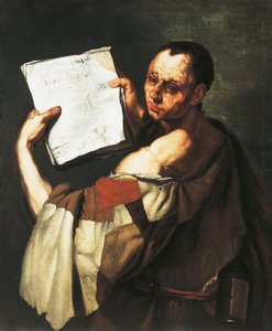 Filosoof of Heilige door Luca Giordano