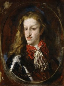 Portret van Karel II van Spanje, 1693 door Luca Giordano