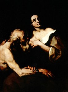 Romeinse Liefdadigheid door Luca Giordano