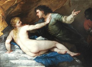 Tarquinius en Lucretia, 1663