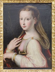 Sint Catharina van Alexandrië door Luca Longhi
