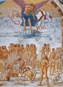 Wederopstanding van het vlees
 detail door Luca Signorelli