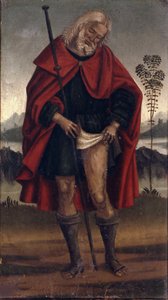 Sint Rochus, ca. 1515-1520 door Luca Signorelli