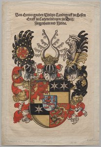 Wapen van Filips, landgraaf van Hessen