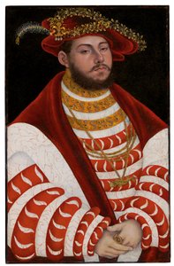 Portret van Johan Frederik I, keurvorst van Saksen