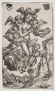 De extase van St. Maria Magdalena door Lucas Cranach d.Æ.