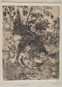 De Boetedoening van St. Johannes Chrysostomus door Lucas Cranach d.Æ.