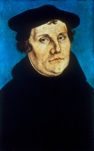 Maarten Luther, Duitse protestantse hervormer door Lucas Cranach the Elder