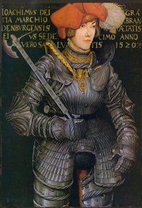 Portret van Joachim II. van Brandenburg als keurvorst door Lucas Cranach the Elder