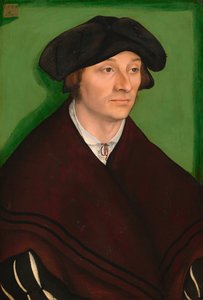 Portret van een man, 1522 door Lucas Cranach the Elder
