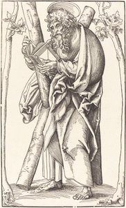 Sint Andreas door Lucas Cranach the Elder