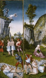 Sint Felicitas bij de marteldood van haar zeven zonen
