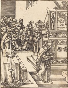 Sint Johannes de Evangelist door Lucas Cranach the Elder