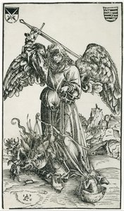 St. Michael door Lucas Cranach the Elder