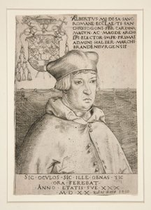 De kardinaal Albrecht van Brandenburg door Lucas Cranach the Elder