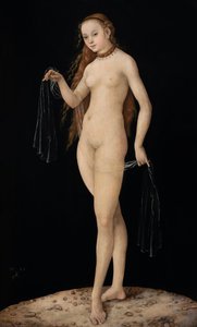 Venus door Lucas Cranach the Elder