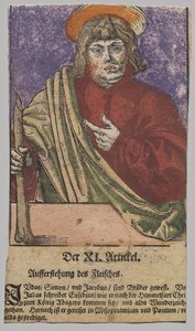 Judas van Christus, de Apostelen, en Sint Paulus door Lucas Cranach the Elder, After