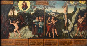 Duits: Allegorie op Wet en Genade Wet en Genade