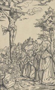 Boekplaat van Christoph Scheurl, 16e eeuw