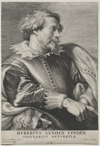 Portret van Hubert van den Eyden door Lucas Emil Vorsterman