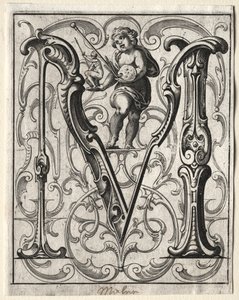 Nieuw ABC-boekje: M, 1627 door Lucas Kilian