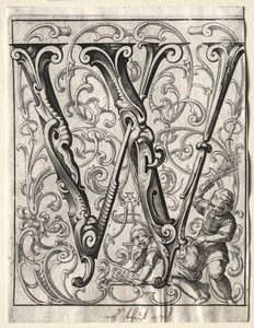 Nieuw ABC-boekje: W, 1627 door Lucas Kilian