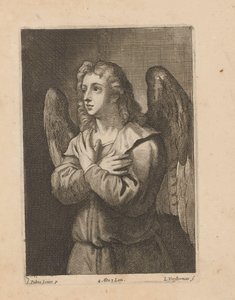 Engel met gevouwen handen