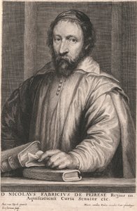D. Nicolaus Fabricius de Peiresc door Lucas Vorsterman