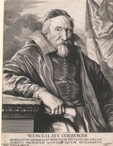 Wenceslaus Coeberger, Præfectus Generalis Montium Pietatis, Brussel door Lucas Vorsterman