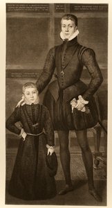 Henry, Lord Darnley (1545-1567) en zijn broer Charles (1555-1576) uit 