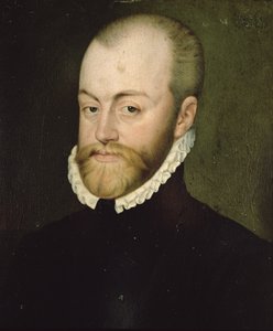 Portret van Filips II (1527-1598), koning van Spanje door Lucas de Heere
