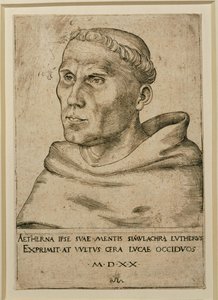 Maarten Luther ... (gravure)