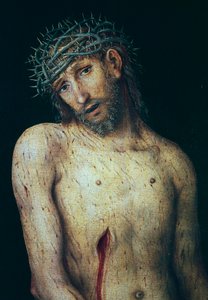 Pietà, door Lucas Cranach de Oude, tempera op paneel door Lucas the Elder Cranach