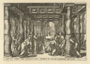 Christus en de overspelige vrouw