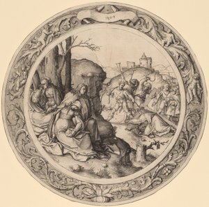 Christus die het Kruis Draagt door Lucas van Leyden