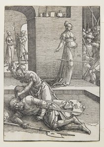 Jaël Doodt Sisera door Lucas van Leyden