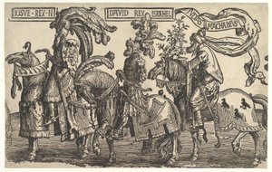 Jozua, David en Judas Maccabeüs, uit De Negen Helden
