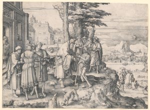 Terugkeer van de Verloren Zoon door Lucas van Leyden