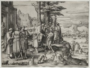 De Terugkeer van de Verloren Zoon, ca. 1510 door Lucas van Leyden