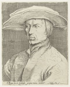 Zelfportret door Lucas van Leyden