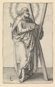 St. Andreas, ca. 1510 door Lucas van Leyden