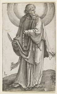 St. Bartholomeus, 1510 door Lucas van Leyden