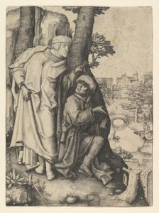 Susanna en de Twee Ouderen, ca. 1508 door Lucas van Leyden