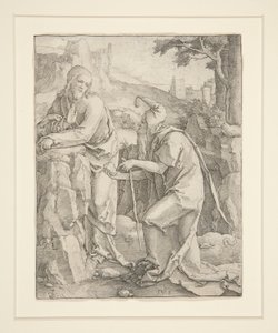 Verleiding van Christus door Lucas van Leyden