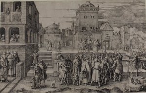 De grote Ecce Homo door Lucas van Leyden
