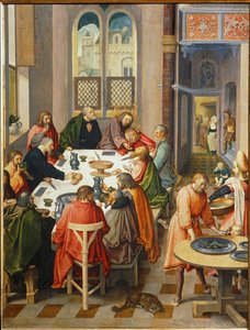 Het laatste avondmaal ... door Lucas van Leyden