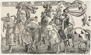 De negen helden: Jozua, David, Judas Maccabeüs